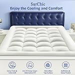 Jumeau XL Matelas Topper pour la douleur au dos, doux extra épais oreiller haut de matelas housse avec 1000GSM Remplir alternativement, Refroidir Respirant En peluche Topper Protecteur (8-21" poche profonde)