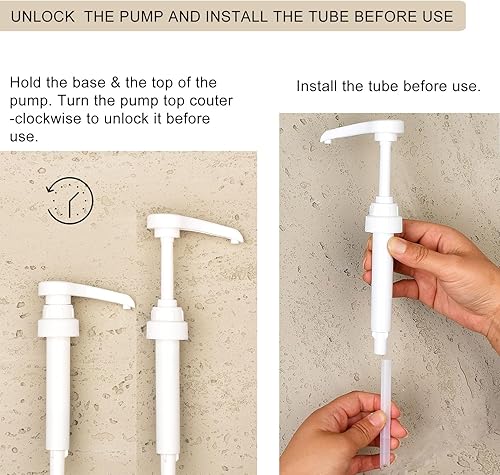 Miniatura 2 de [Actualizado] Bomba dispensadora de enjuague bucal con soporte para tazas TheraBreath de enjuague bucal de 16 onzas líquidas, se adapta a menta