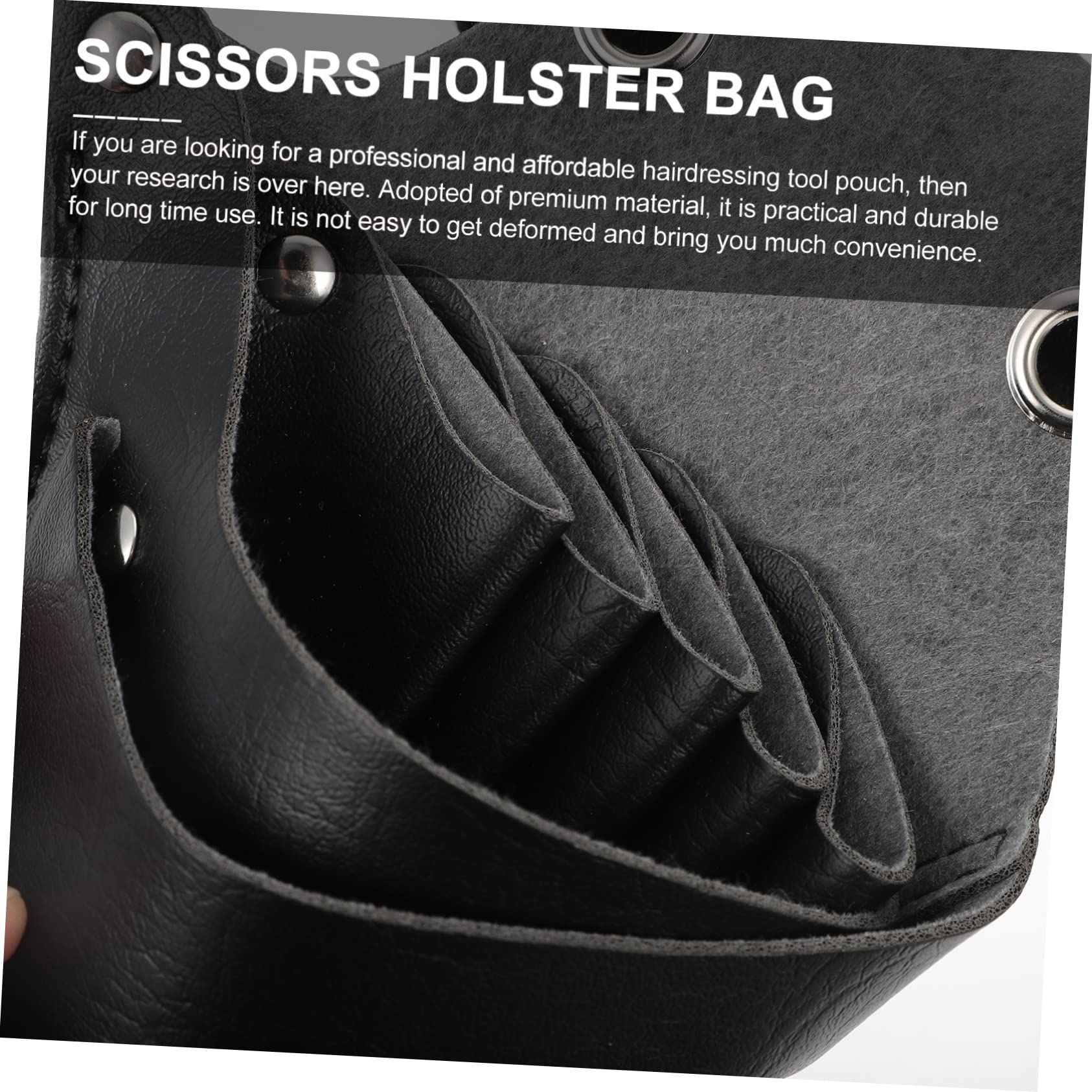 Gogogmee Hairdresser Scissor Bag Stylist Tool Kit Hairdressing Scissor Waist Bag Barber Shear Holder