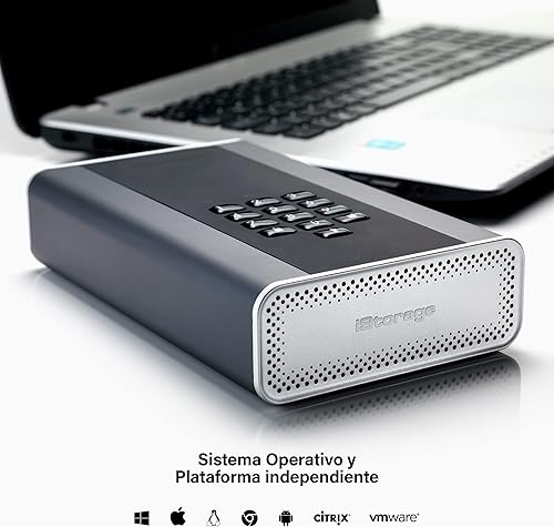 Miniatura 5 de iStorage diskAshur DT2 256-bit 2TB  Certificado FIPS Nivel 3  Disco duro de escritorio cifrado seguro  Protección con contraseña