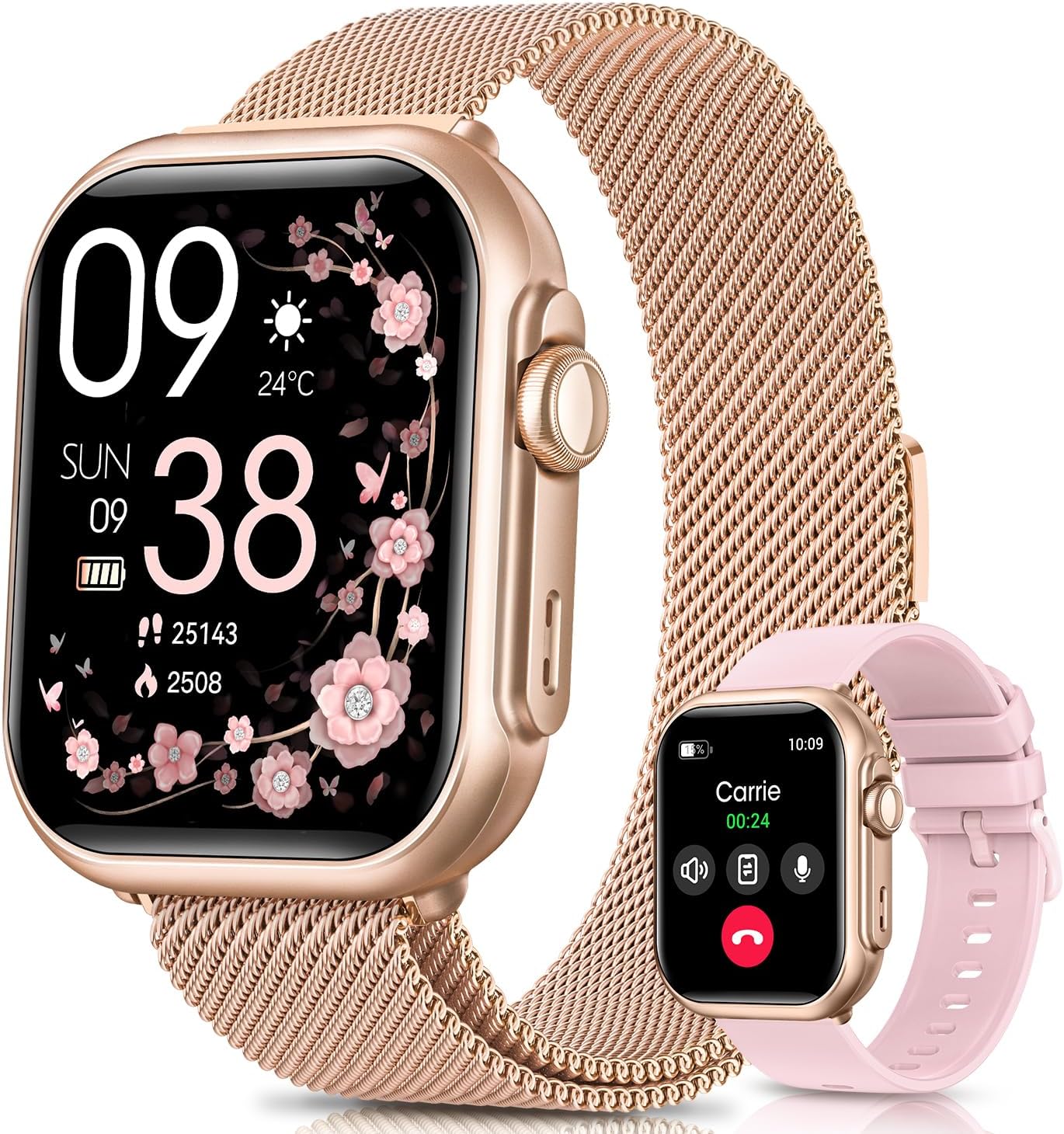 Smart Watch Heart Rate Monitor Apple Watch Permanent Display Smart