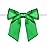 Rainbow Pana 60 Pack Twist Tie Bows for Treat Bags 3 Green Satin Ribbon Bows for Package Craft Gift Wrapping Decoration, St Patricks Day