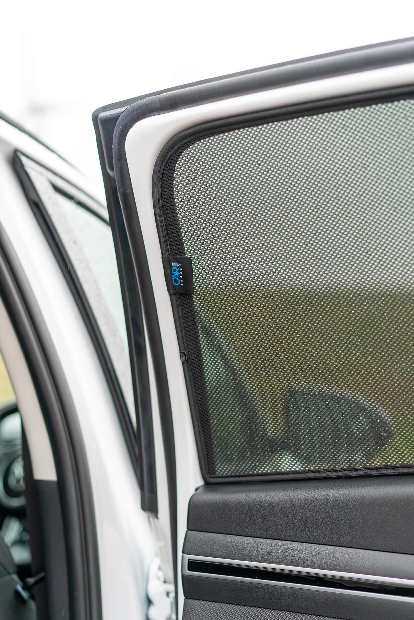 CAR SHADES Set (Porte Laterali Posteriori) Compatibile con Hyundai Tucson (NX4E) 2020- (2-Parti) Tendine Parasole su Misura