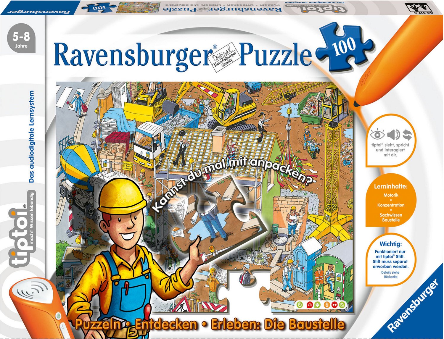 tiptoi Puzzle für kleine Entdecker: Zoo (Gebraucht) in Müllheim Dorf