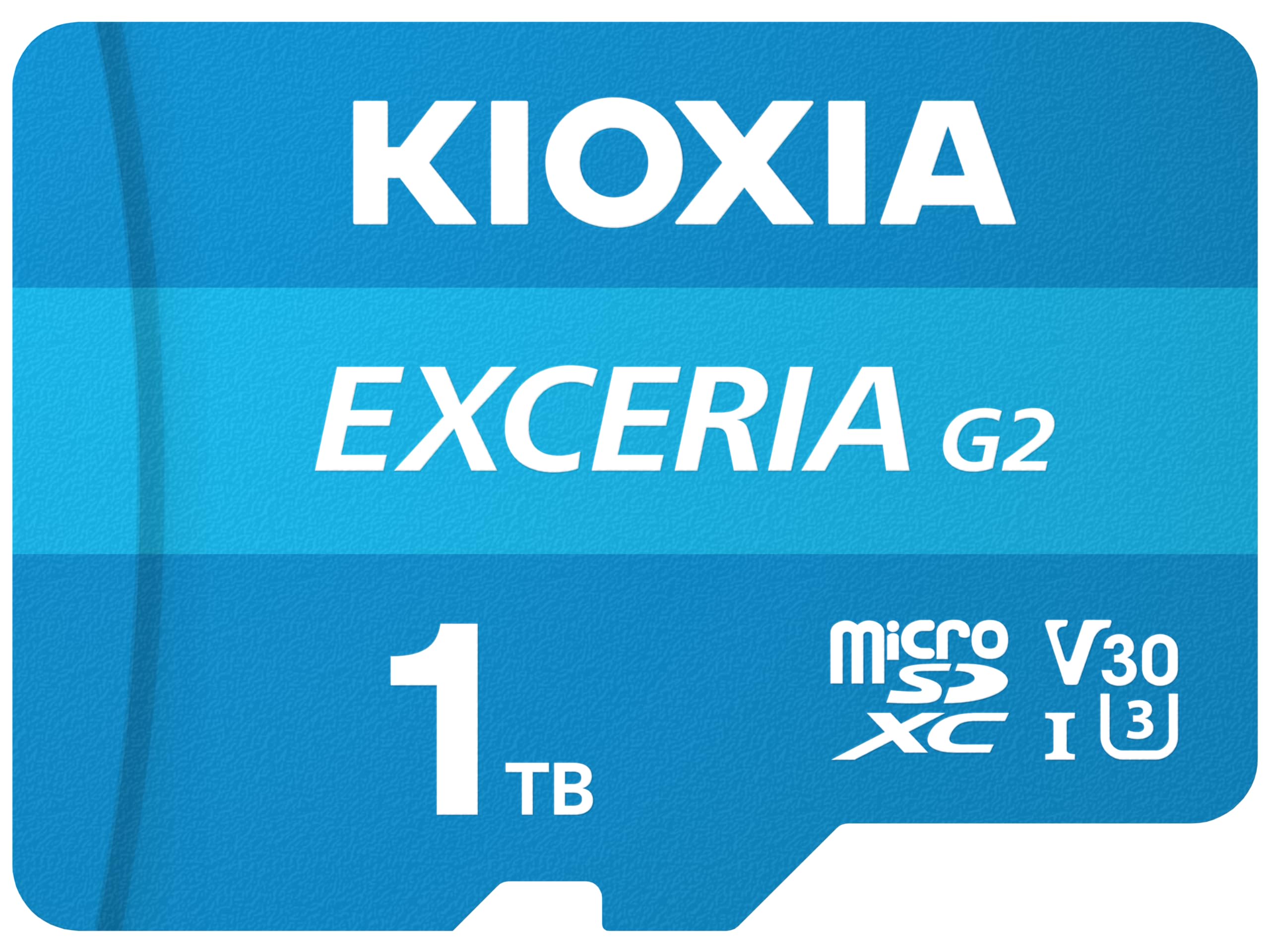 KIOXIA EXCERIA G2 1TB microSD Memory Card with Adapter - UHS Speed