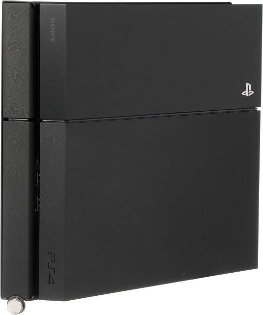 HumanCentric PS4 Mount (Black) | Mount on the wall or on the back of the TV | Patent Pending