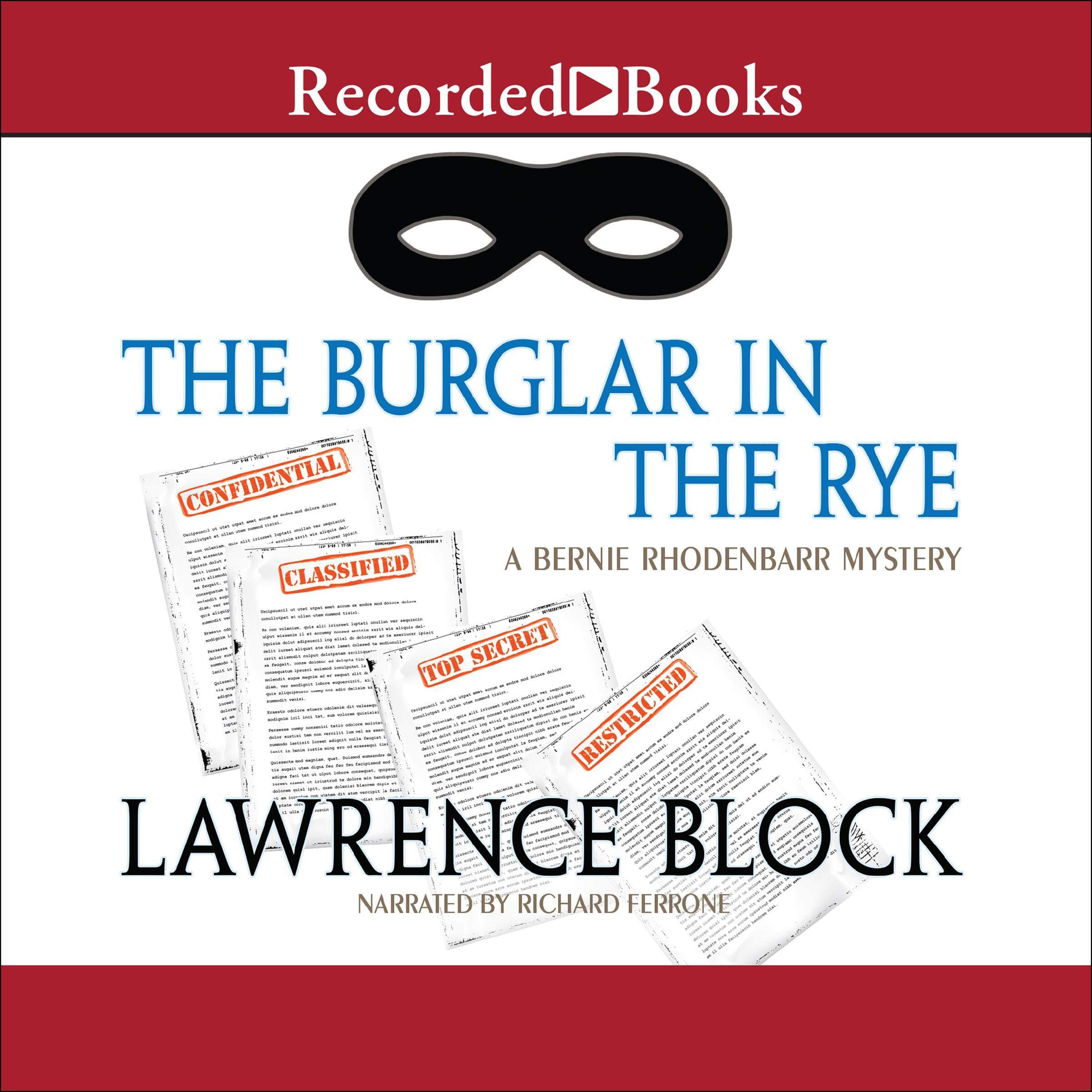 Cover art for The Burglar in the Rye