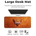 GoThriff IPL Cricket Theme Mouse Pad for PC | Large XXL Desk Mat | Anti-Slip Base, Overlock Stitched | Extended Gaming Mousepad Keyboard Mat | Cricket Fan Gift (SRH, Extra Large) gallery image