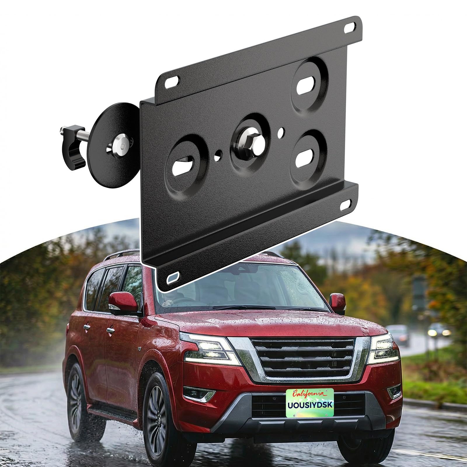 Amazon.com: Front License Plate Bracket Fits Nissan Armada/GT-R/NV