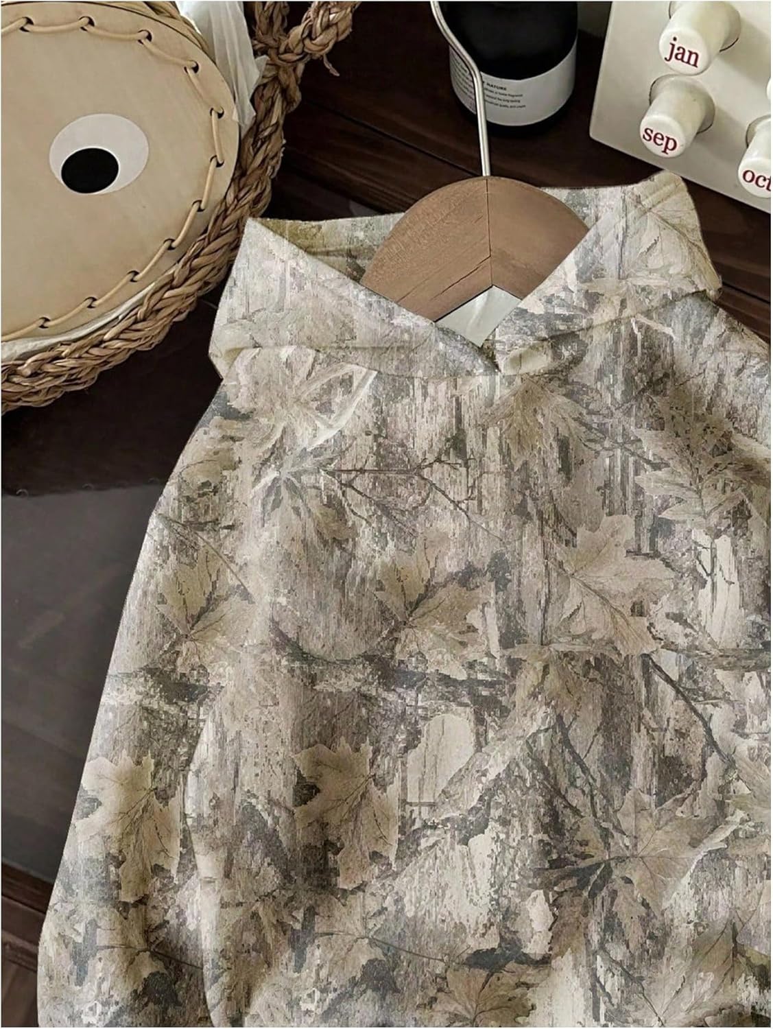 SOLY HUX Women's Camo Hoodies Graphic Hooded Oversized Sweatshirts Pullover Fall Clothes Street Wear - Image 3