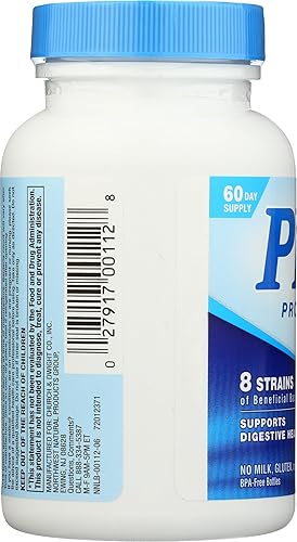 Miniatura 3 de Nutrition Now Probiótico Acidophilus PB8, sin gluten, 120 cápsulas (paquete de 1)