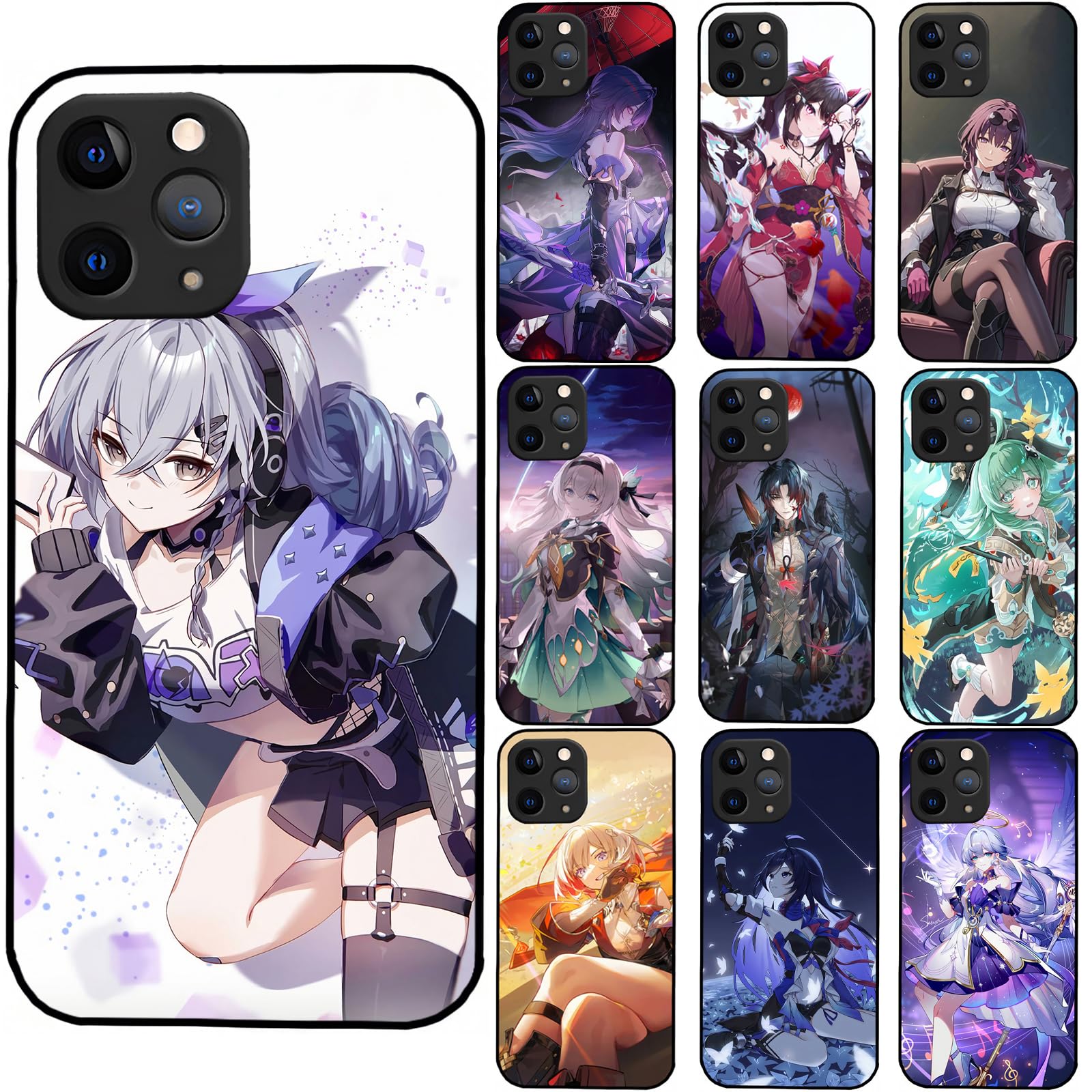 Amazon.co.jp: 崩壊スターレイル スマホケース 全機種対応 銀狼 iphone