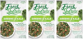 Concord Foods Southern-Style Greens & Kale Seasoning Mix - Authentic Smoky Flavor for Collards, 1oz 3-Pack