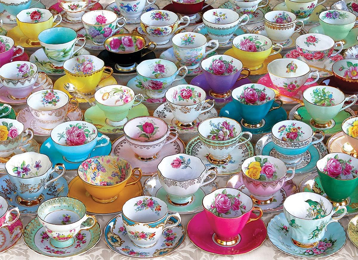 Tea Cup Party Tin