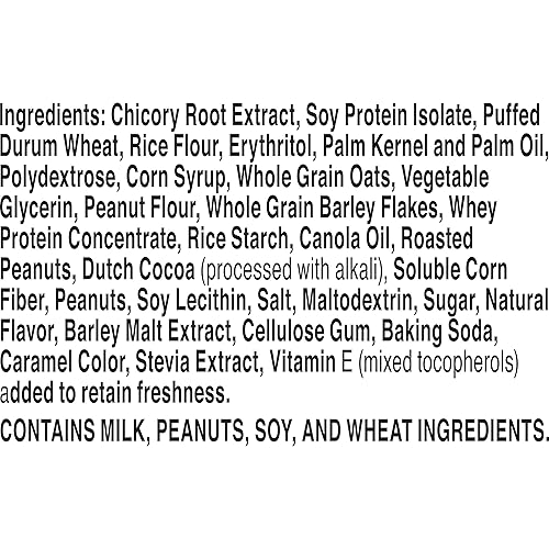 Miniatura 3 de Fiber One Barritas de mantequilla de maní de chocolate de 70 calorías, aperitivo, 10 unidades (paquete de 3)