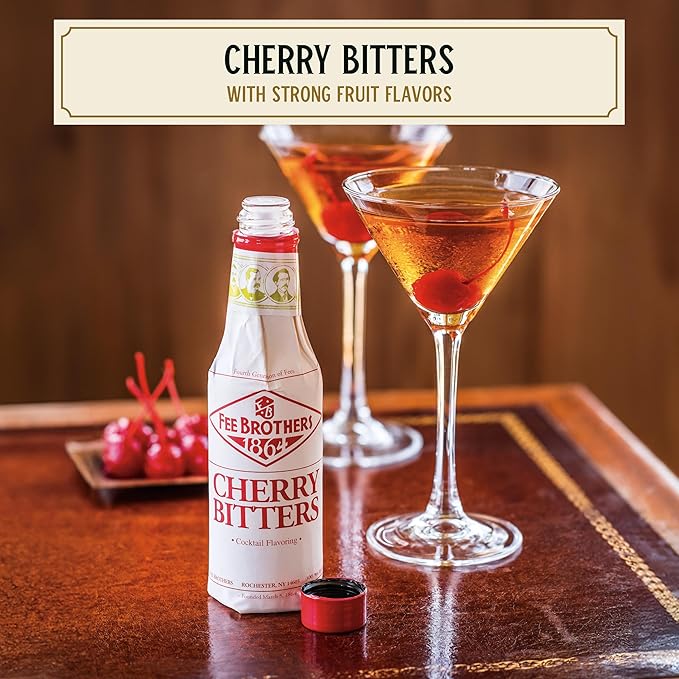 Fee Brothers Cherry Cocktail Bitters - Saborizante Concentrado miniatura 2