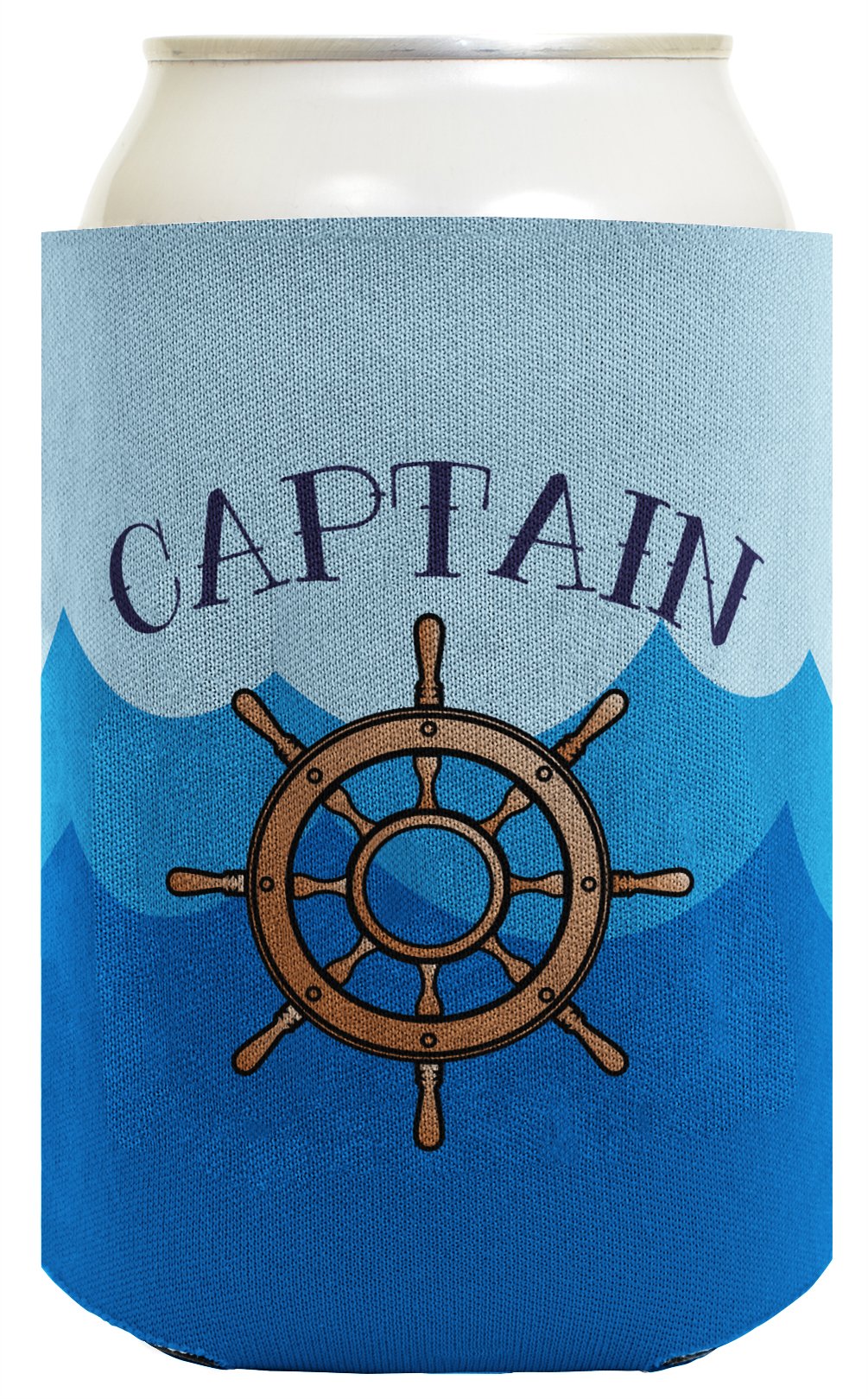 Mermaid Gifts Captain Mermaid Bundle Diving Gifts 2 Pack Can Coolie Drink Coolers Coolies Waves