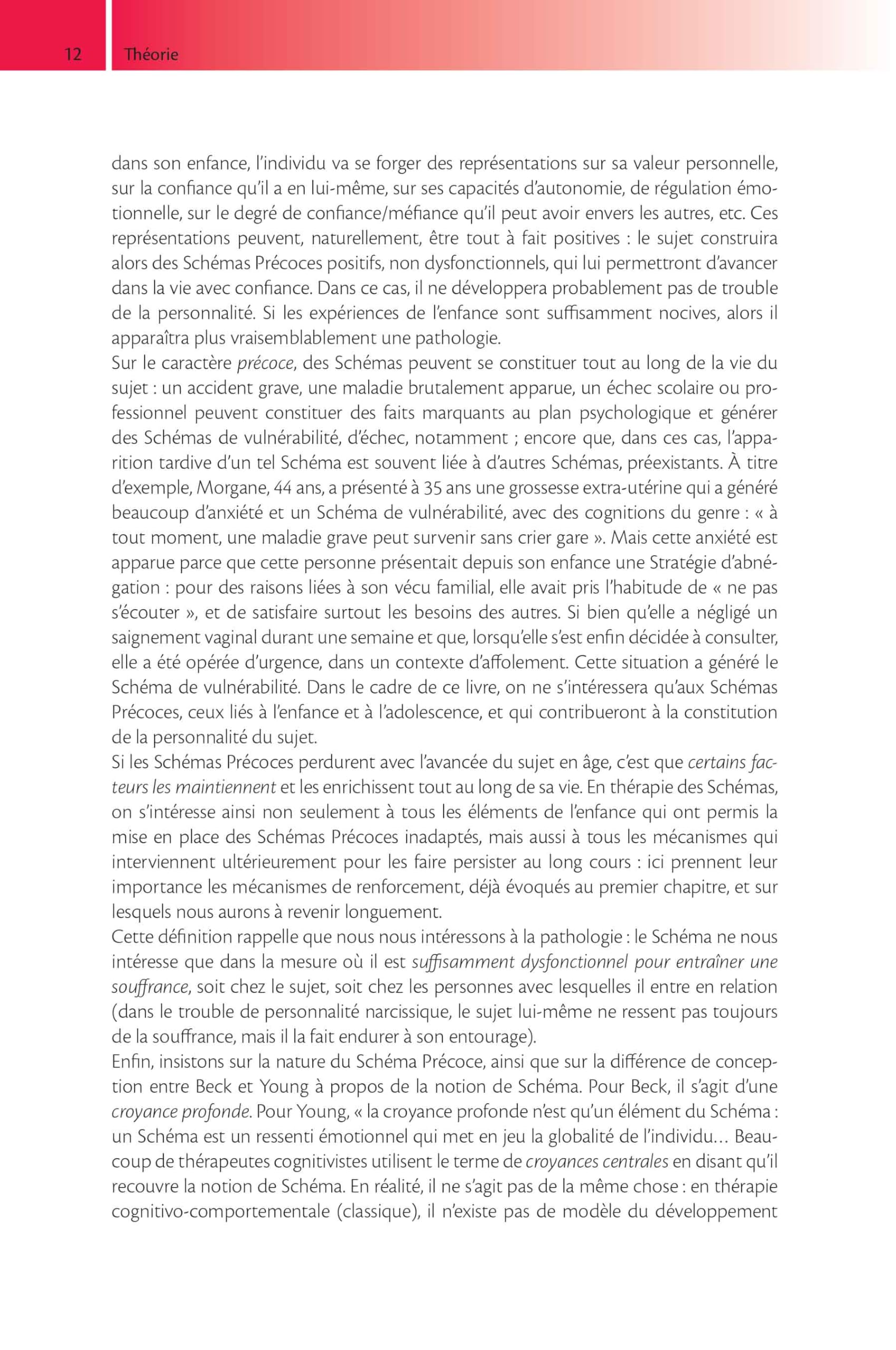 La thérapie des schémas: Principes et outils pratiques