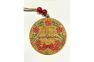 2023 Promoted to Grandparents Christmas Tree Ornament