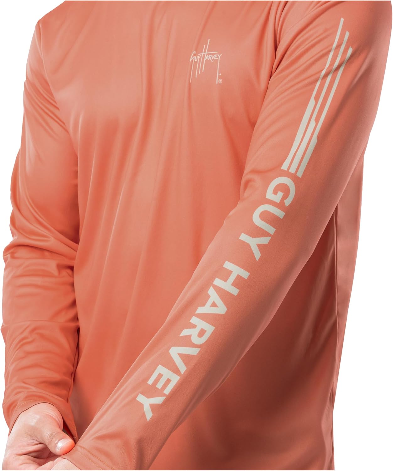 Guy Harvey Men's Long Sleeve Performance T-Shirt with UPF 30+ Sun Protection - Image 5