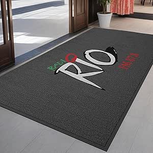 Amazon.com: NCBUSWY Custom Personalized Floor Mat with Any Logo Text ...