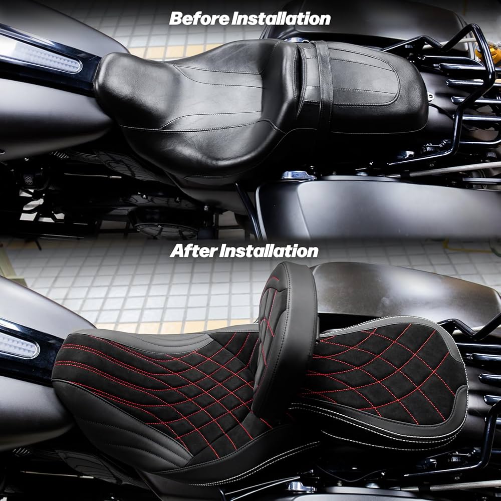 VASTMT Custom Low-Profile Rider Passenger Seat and Rider