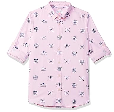 U.S. POLO ASSN. Boys Regular Fit Shirt