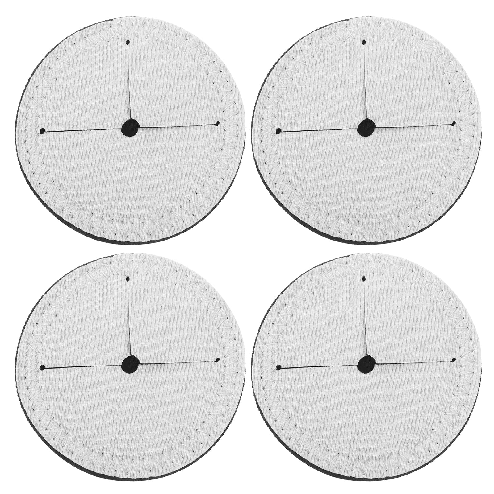 HEMOTON Sublimation Blank Wine Glass Coasters