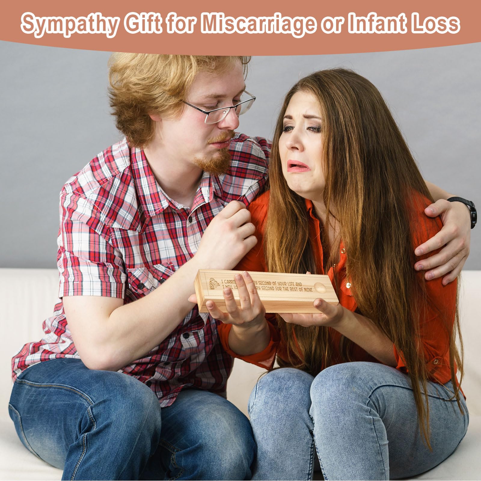 Miscarriage Gifts for Mothers,Pregnancy Test Keepsake Box, Gifts for Miscarriage,Sympathy Loss of Loved One Bereavement Gifts for Loss of Baby