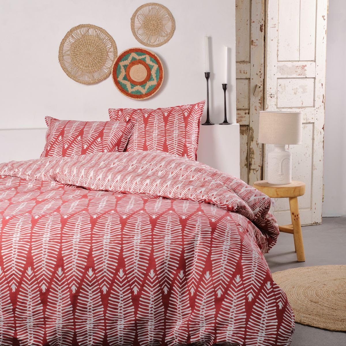 Juego de cama doble TODAY Sunshine 220x240 ropa de hogar color rojo