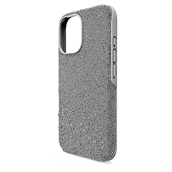 SWAROVSKI High iPhone 16 Pro, シルバー系 High smartphone case, Scattered design, iPhone® 16 Pro