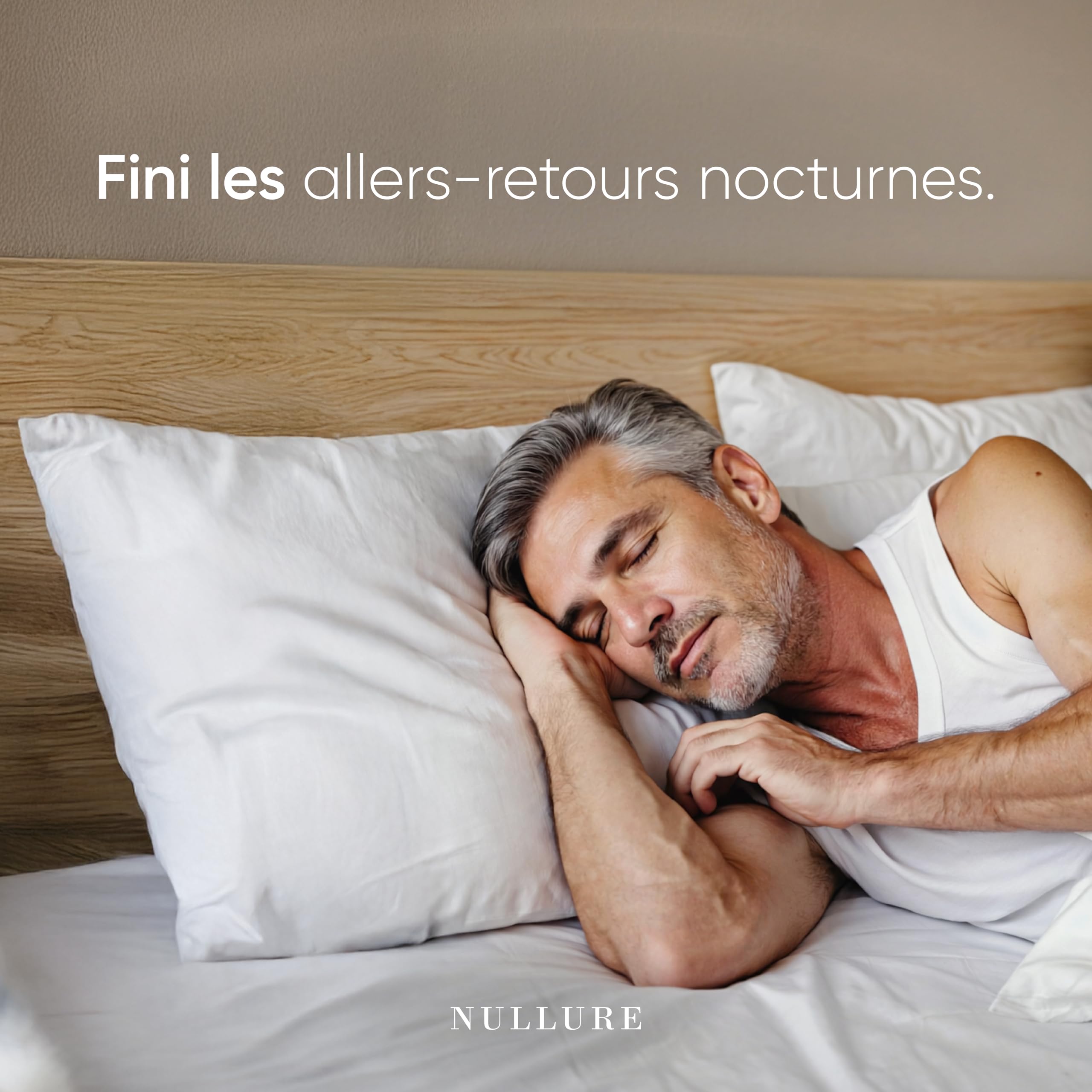 Nullure Formule Prostate et Confort Urinaire | Saw Palmetto + Pepin de Courge + Lycopène + Ortie | Testé par tiers en Allemagne | Sans additifs & Vegan | 120 gélules (2 mois) | Fabriqué à Barcelone