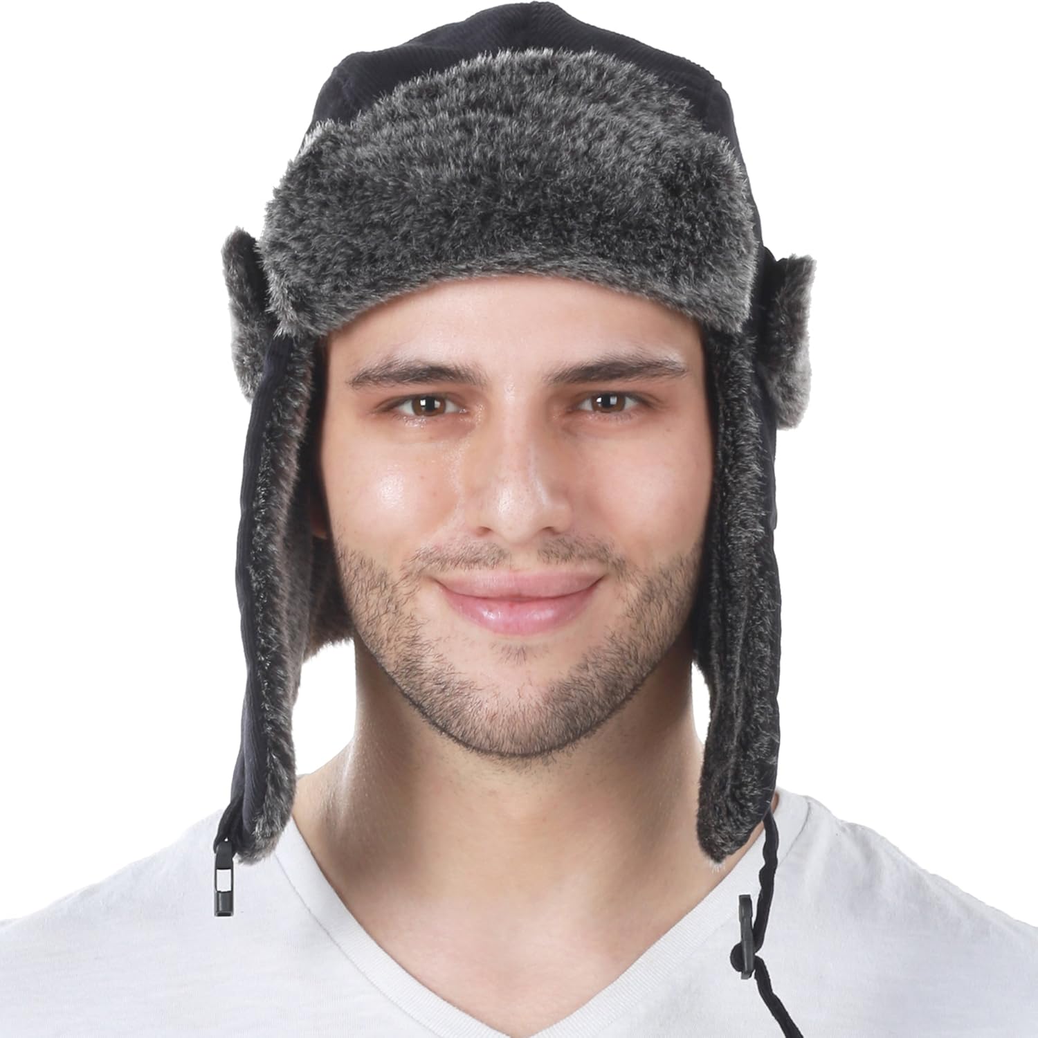 Wool Blend Aviator Trapper hat Trooper Ear Flaps Ushanka Eskimo Russian Warm Winter Cold… - Image 5