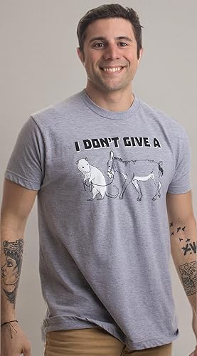 Miniatura 6 de Camiseta con texto en inglés "I Don't Give a Rat's Ass", divertida ofensiva inapropiada para hombres y mujeres