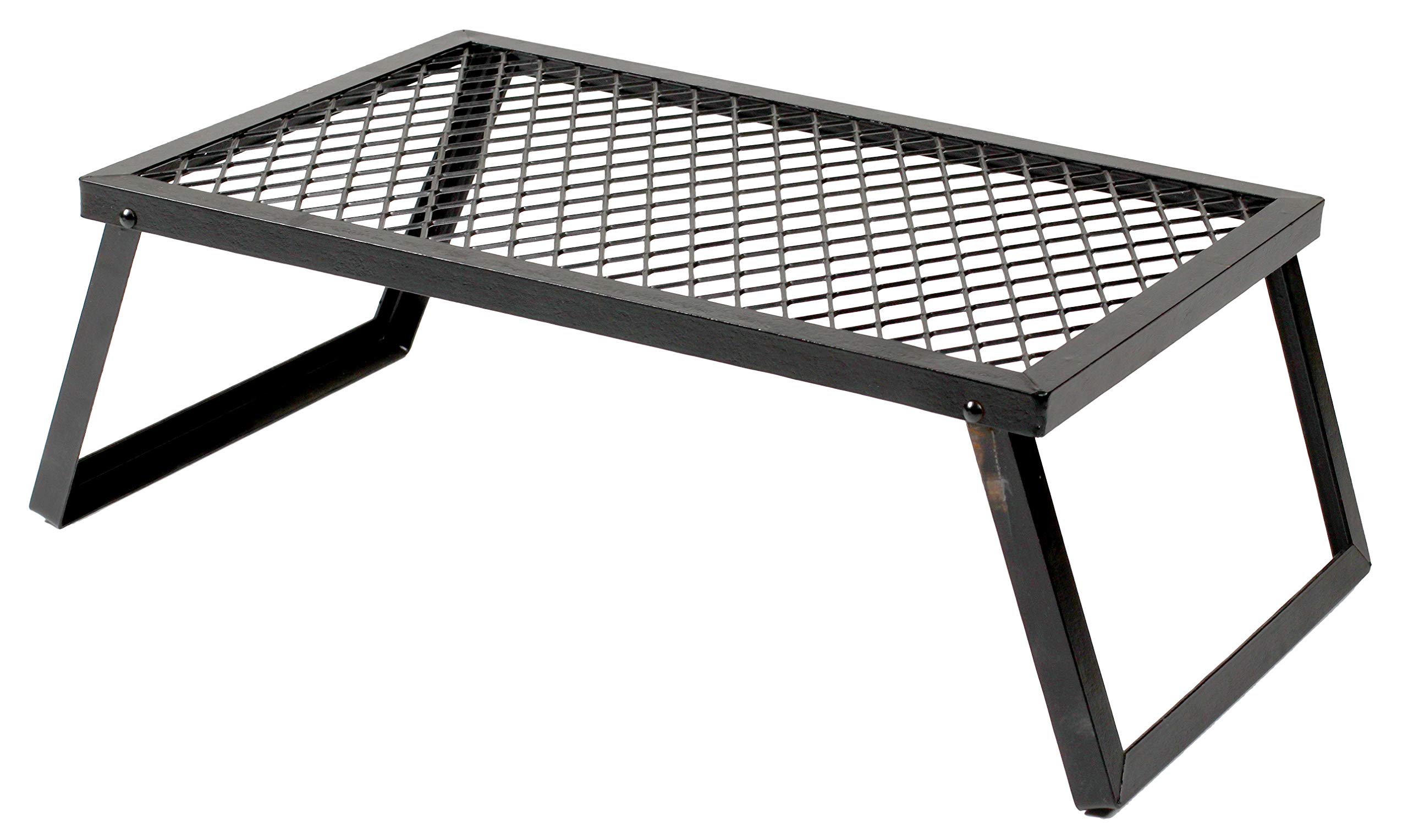 Stansport Heavy Duty Steel Camp Grill for Open Flame Cooking