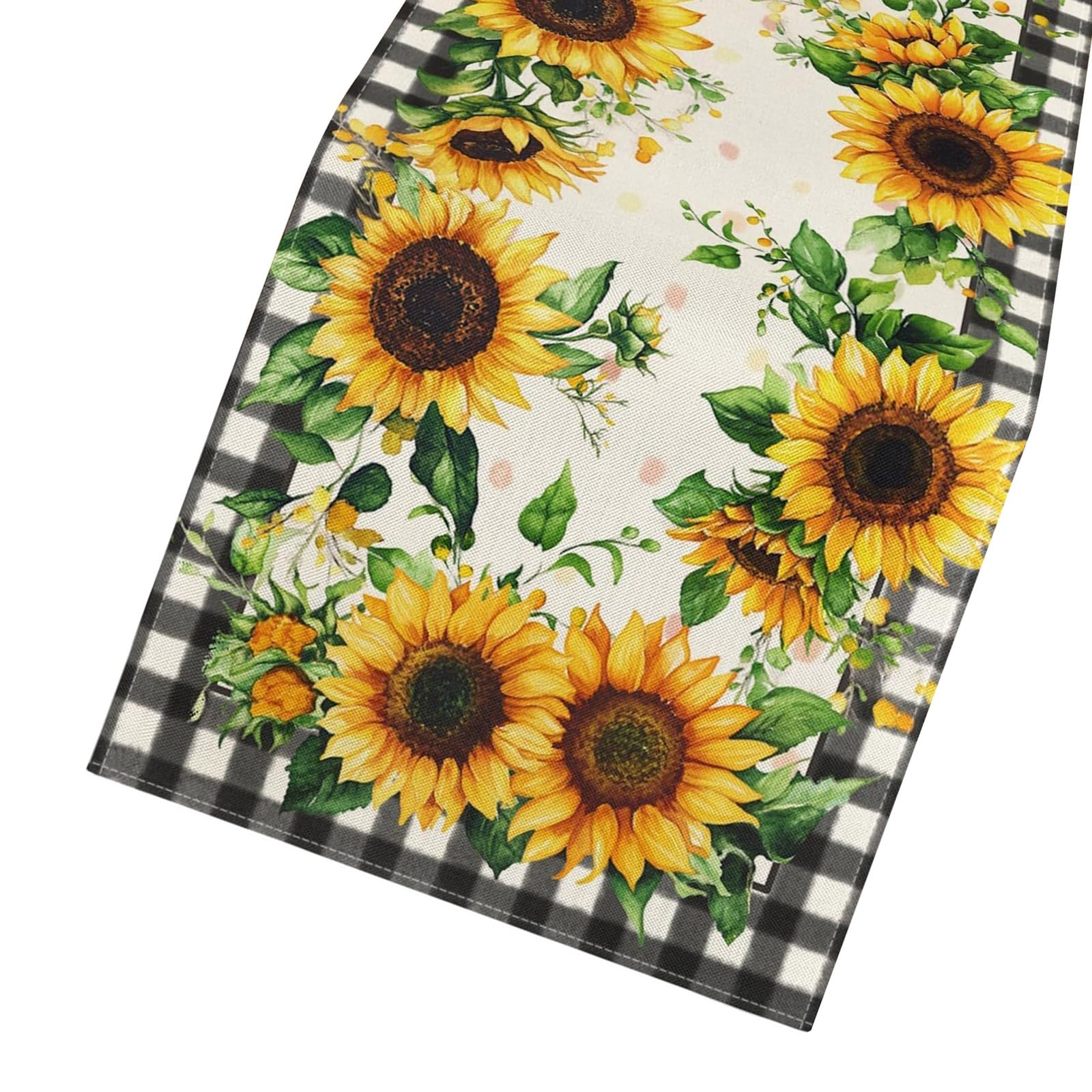 Carotoe L Florals Print Table Scarf With Multiple Size Sturdy Spring Home Accent Florals Table Runner