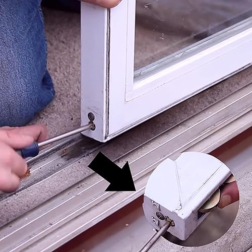 Miniatura 4 de Reemplazo del rodillo de puerta corredera | Reemplazo del montaje del rodillo en tándem de puerta de patio para puertas correderas de vidrio | Fijar