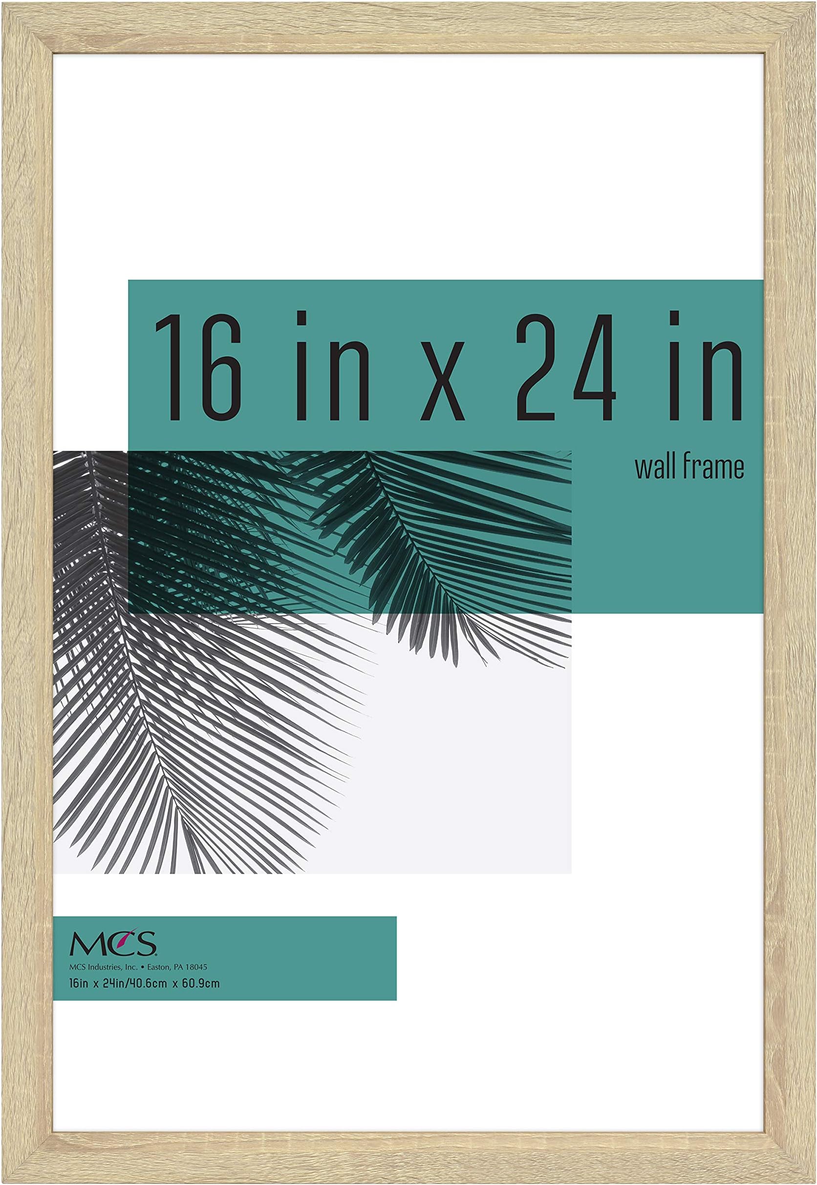 MCSStudio Gallery Frame, Natural Woodgrain, 16 x 24 in, Single