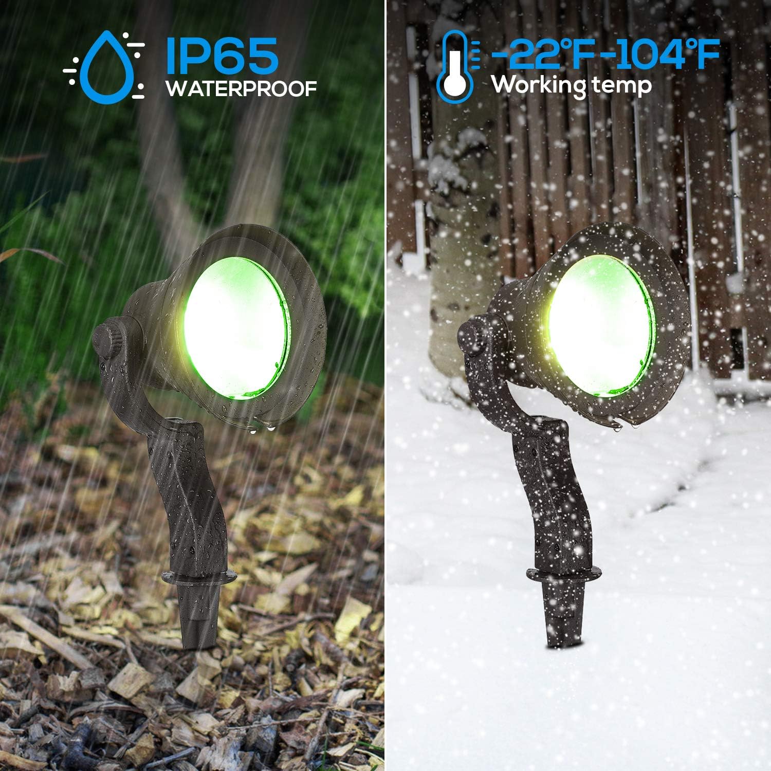 Up To 40% OFF LEONLITE RGB LED Landscape Wall Wash Lighting, Color Changing Low Voltage Landscape Lights, 12W(120W Eqv.), 12-15V Wired Pathway Spotlights Outdoor, Die-cast Aluminum, IP65 Waterproof, Pack of 4 Featured Product LEONLITE RGB LED Landscape Wall Wash Lighting, Color Changing Low Voltage Landscape Lights, 12W(120W Eqv.), 12-15V Wired Pathway Spotlights Outdoor, Die-cast Aluminum, IP65 Waterproof, Pack of 4