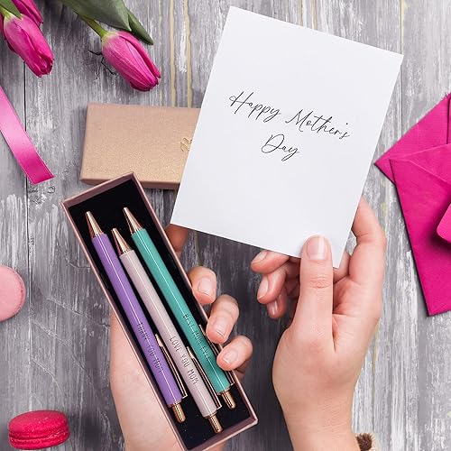 Miniatura 4 de MESMOS Paquete de 3 bolígrafos elegantes para mamá, regalos de Navidad para mamá, regalo del día de la madre, regalos para mujeres, regalos de hija