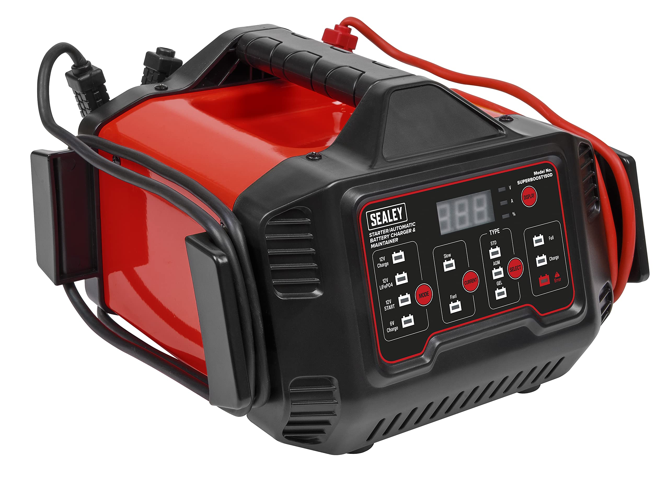 Sealey 150A Starter/15A Automatic Battery Charger & Maintainer - SUPERBOOST150D