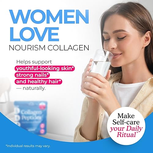 Miniatura 2 de Péptidos de colágeno en polvo para mujeres y hombres apoya la curación de heridas del cabello, piel, articulaciones, uñas, colágeno hidrolizado,