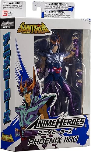 Miniatura 8 de Anime Heroes 36926 - Figura de acción de Phoenix Ikki de los Caballeros del Zodiaco multicolor