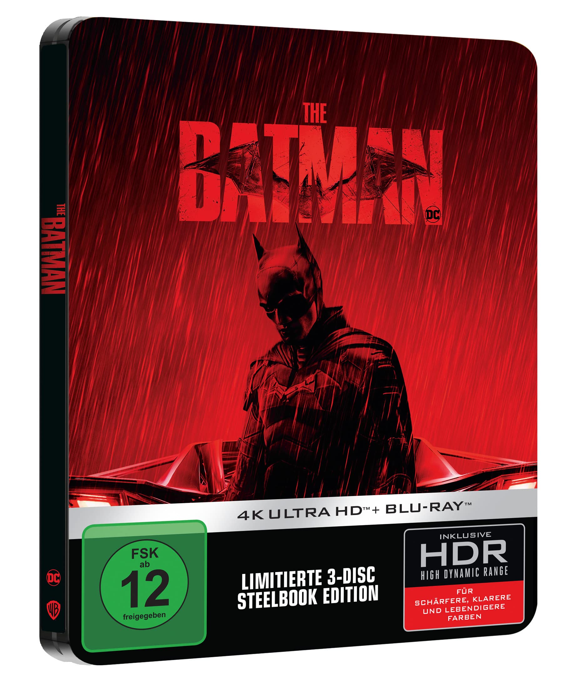 The Batman - Limited Steelbook [4K UHD + Blu-ray]