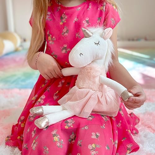 Miniatura 3 de Unicornio de peluche de bailarina, unicornio de peluche, regalos de unicornios y muñeca para recitales de baile y bailarinas