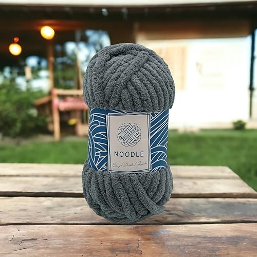 Miniatura 5 de Manta extra 1 paquete de 8.81 oz poliéster 6 súper voluminosos (Jumbo) 38 yardas tejer ganchillo manualidades y hilo de chenilla gruesa amigurumi