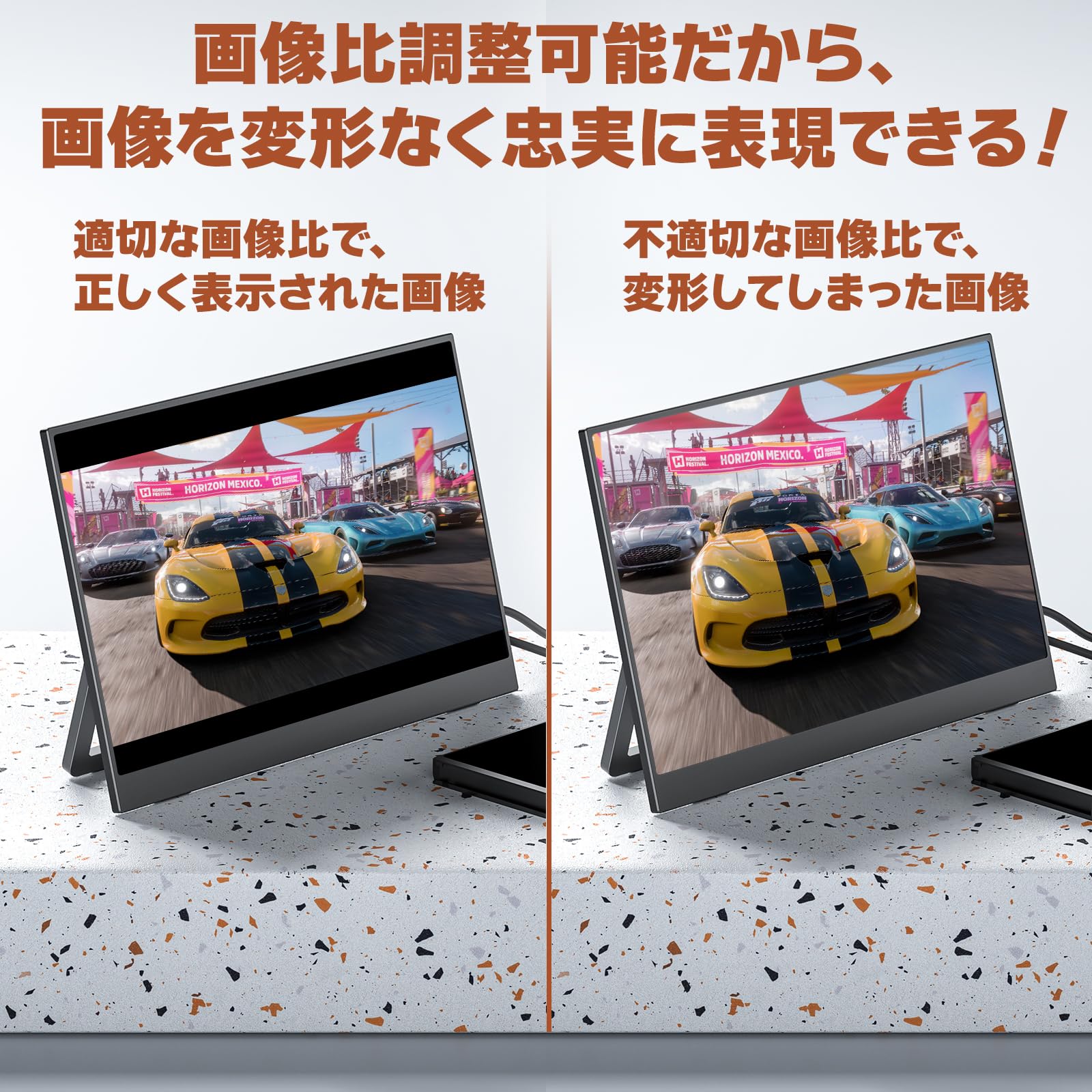 Amazon.co.jp: 【Amazon限定ブランド】VisionOwl モバイルモニター 14