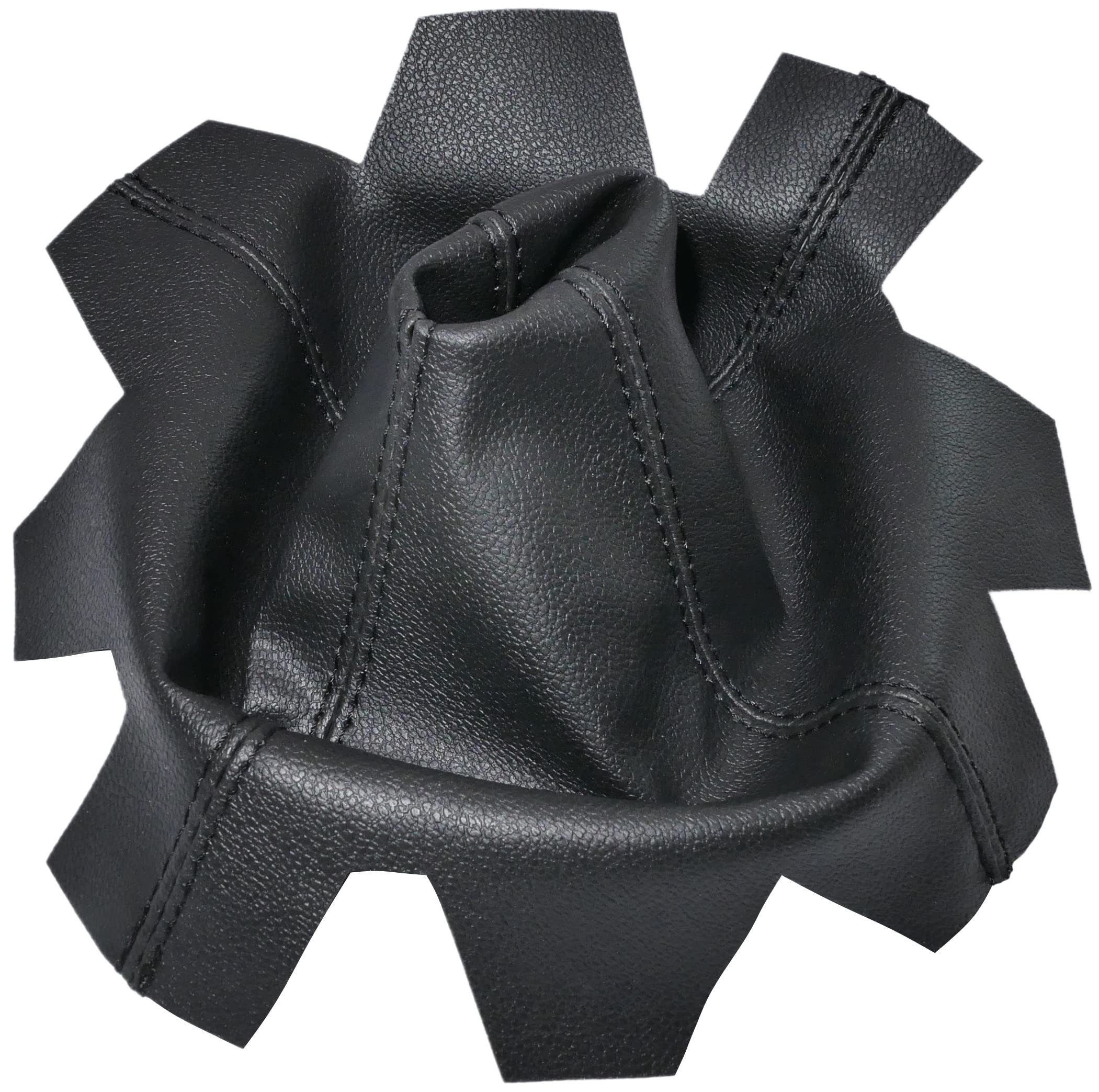 Soufflet Levier De Vitesse AERZETIX Pour VW Transporter T5 - Cuir Synthétique Noir - Compatible Boîte Manuelle