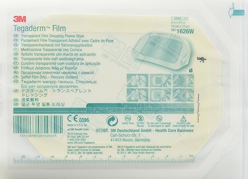 Rescue Essentials - 3M Tegaderm Transparent Film Dressing - 4"