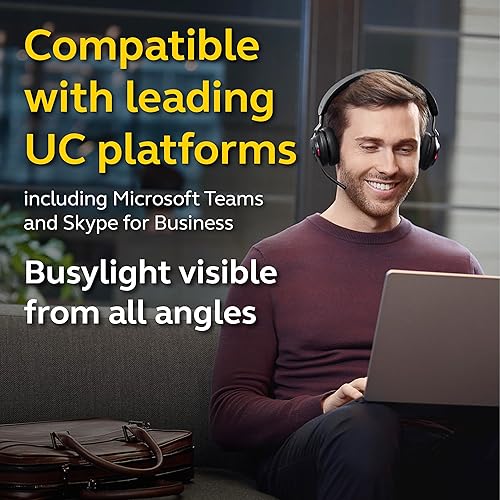 Miniatura 6 de Jabra - audífonos Evolve2 65 Link380c UC con una sola salida de audio